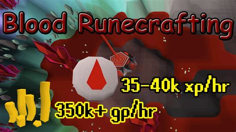 Runescape crafting item made from blood rune
